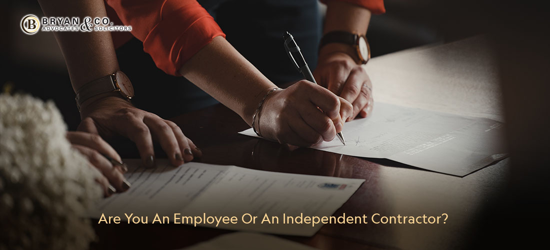 Are You An Employee Or An Independent Contractor?